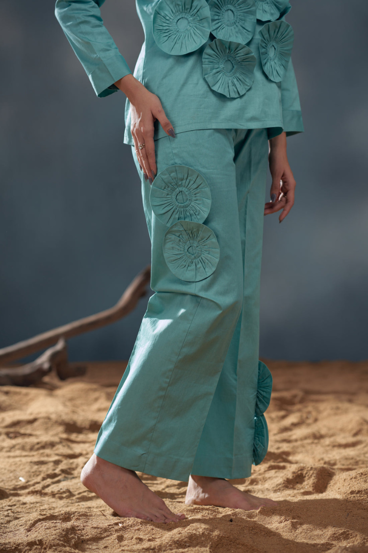 Tiffany  Blue applique  co-ord set